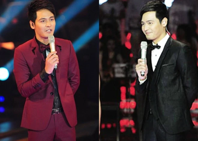 9. Được đánh giá là MC đắt show nhất hiện nay, với lối dẫn dắt thông minh và dí dỏm nhưng Phan Anh cũng không tránh khỏi những lúc vô duyên trên sóng truyền hình. Trong đêm nhạc Tình khúc cho em hồi đầu năm 2013, MC Phan Anh kể một câu chuyện vui về mấy bà bán nước vỉa hè tâm sự với anh rằng chỉ mong ông xã muốn đi đâu thì đi, miễn tối về nhà và hát đầy đủ câu: "Chân ta bước lòng ung dung tự hào, kìa "nòng súng" vẫn vươn lên trời cao". Ngay sau đó nữ ca sĩ Uyên Linh bước ra sân khấu đá xoáy cách kể chuyện kém duyên khiến nam MC ngượng ngừng bối rối.