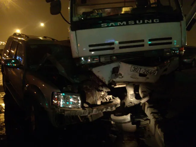 Hiện trường vụ tai nạn. Hiện trường vụ tai nạn.