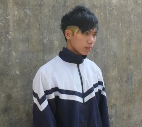 Đối tượng Nguyễn Văn Tùng tại cơ quan công an.