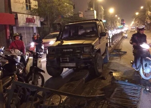 Chiếc xe gây tai nạn. Chiếc xe gây tai nạn.