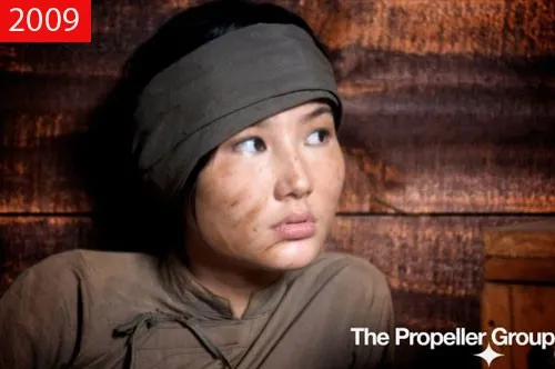 Cô cũng có thành công nhỏ với vai diễn trong bộ phimMảnh ghép cuộc đời.