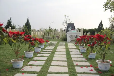 Những phiến đá, hàng rào bằng gỗ trắng... nhìn xa rất dễ nhầm với lối kiến trúc của biệt thự. Những phiến đá, hàng rào bằng gỗ trắng... nhìn xa rất dễ nhầm với lối kiến trúc của biệt thự.