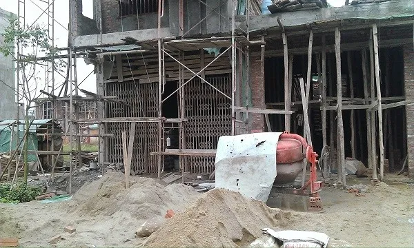 Công trình xây dựng nơi nảy ra án mạng. Công trình xây dựng nơi nảy ra án mạng.