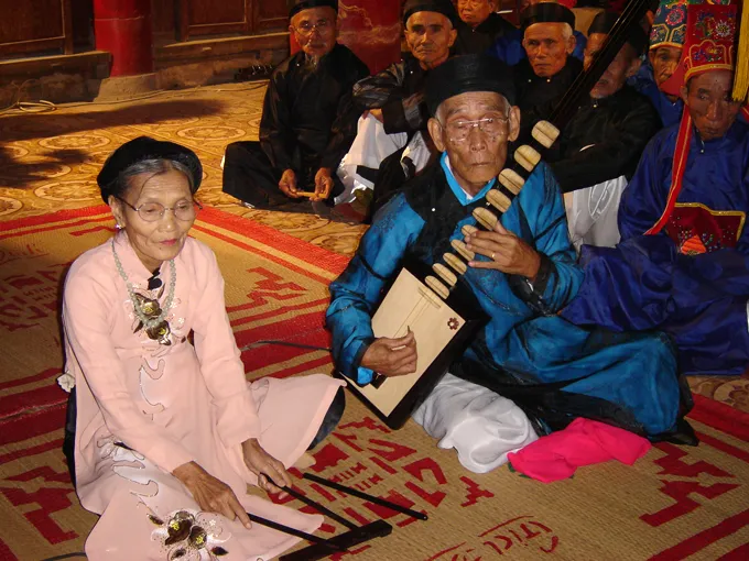 Vĩnh biệt nghệ nhân ca trù Nguyễn Thị Chúc ảnh 1 Vĩnh biệt nghệ nhân ca trù Nguyễn Thị Chúc ảnh 1