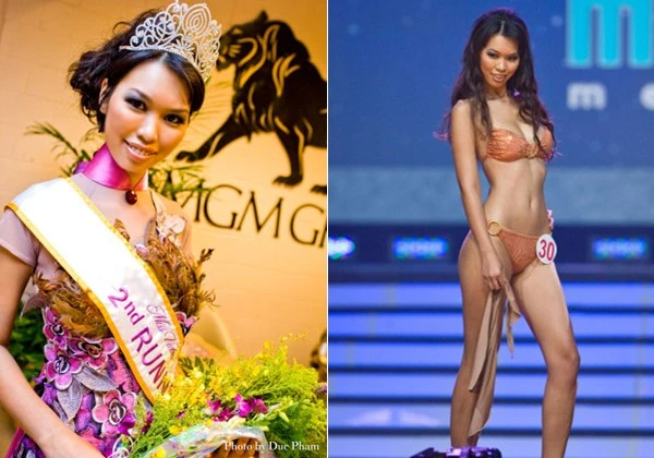 Năm 2008, người mẫu Hà Anh đoạt danh hiệu Á hậu 2 trong đêm chung kếtMiss Vietnam Globaldiễn ra ở Las Vegas, Mỹ.Miss Vietnam Globalvốn không được công chúng chú ý tới.Trước đó chân dàitừng dự thi Hoa hậu Hoàn vũ Việt Nam và Hoa hậu Trái đấtnhưng đều không giành giải thưởng cao. Năm 2008, người mẫu Hà Anh đoạt danh hiệu Á hậu 2 trong đêm chung kết Miss Vietnam Global diễn ra ở Las Vegas. Trước đó chân dài từng dự thi Hoa hậu Hoàn vũ Việt Nam và Hoa hậu Trái Đất.