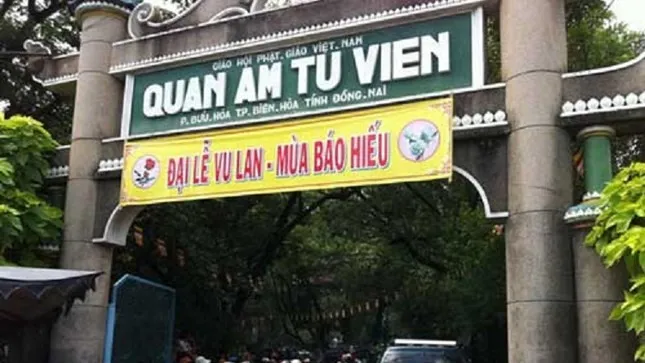 Ngôi chùa nơi Tâm ẩn mình thời gian qua.