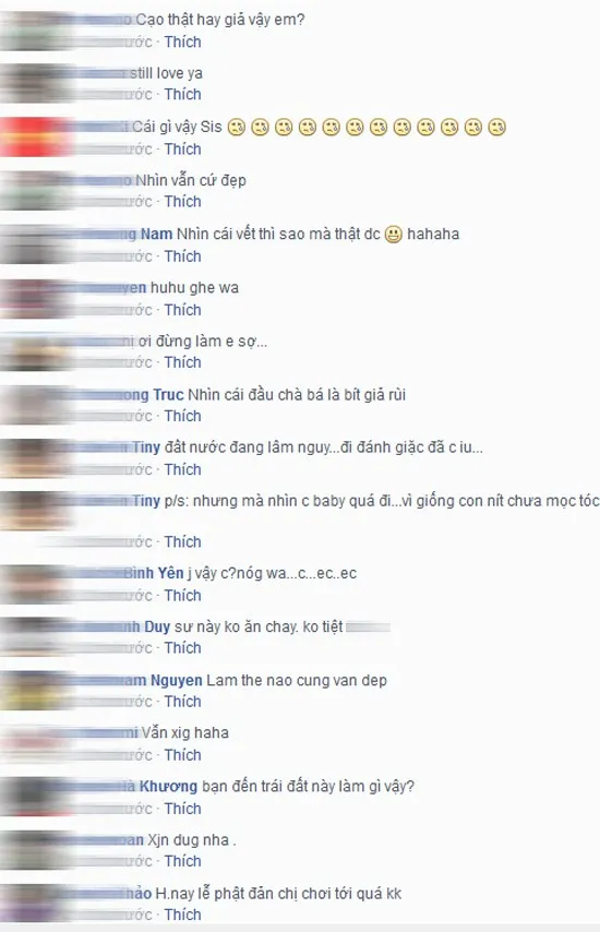 Phản ứng trái chiều của người hâm mộ trước cái đầu trọc lốc của người đẹp. Nhập mô tả cho ảnh