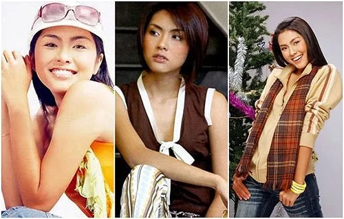 Tăng Thanh Hà cũng có thời gian đen nhẻm vì bắt nắng. Nhập mô tả cho ảnh