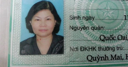 Cựu chủ tịch HĐQT Nguyễn Phương Mai