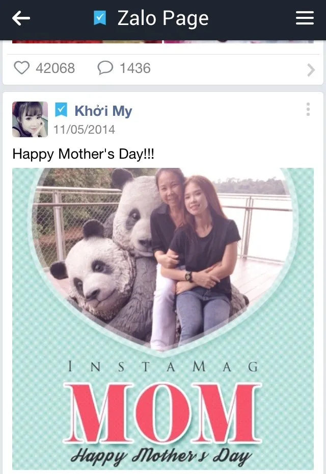 Mỗi chia sẻ của cô gái nhỏ luôn nhận được sự quan tâm, yêu mến của các fan. Nhập mô tả cho ảnh