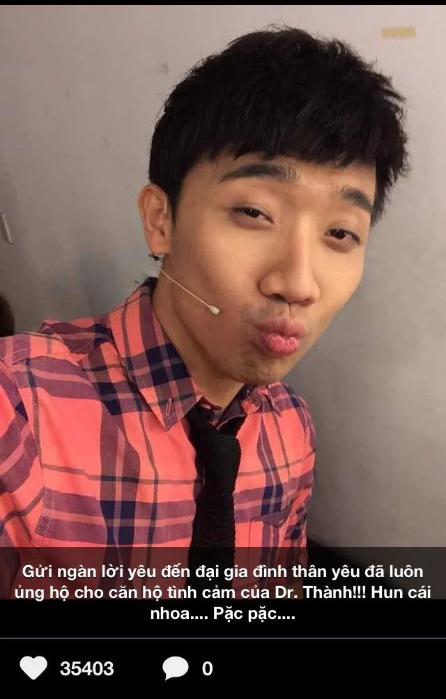 Mỗi hình ảnh được chia sẻ của nam MC nhận được hàng chục nghìn lượt yêu thích chỉ trong thời gian ngắn. Nhập mô tả cho ảnh