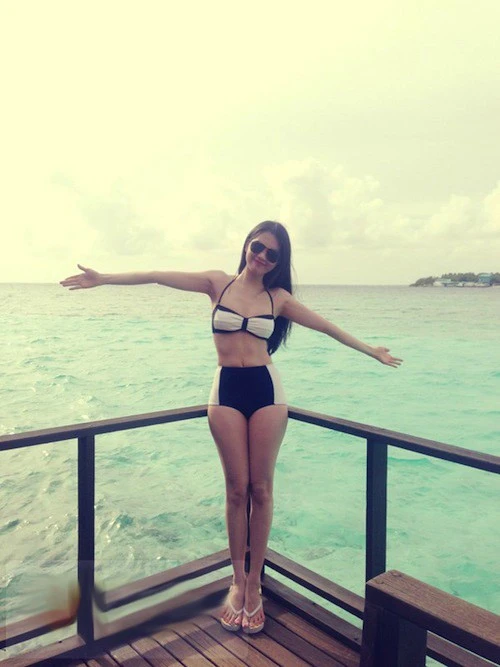 Những hình ảnh đời thường khi đi chơi của cô cũng luôn thu hút sự chú ý lớn của cư dân mạng