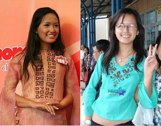 Nhìn lại những hình ảnh thuở xưa của Mai Phương Thuý, không ít người phải giật mình vì hoa hậu khá quê kiểng. Nhập mô tả cho ảnh