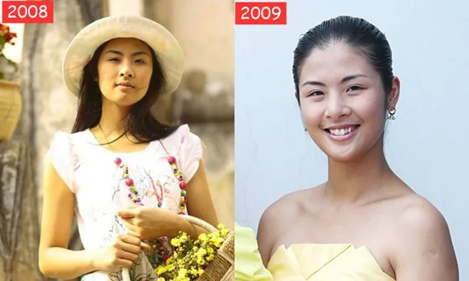 Tới thời điểm năm 2009, trông Ngọc Hân vẫn rất chân phương, mộc mạc. Nhập mô tả cho ảnh