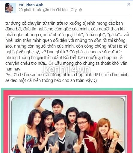 Câu chuyện lùm xùm của Phan Anh.