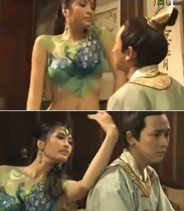 Mặc dù là phim cổ trang lịch sử nhưng Thái sư Trần Thủ Độ cũng gây tranh cãi xoay quanh cảnh quay một vũ nữ để ngực trần được vẽ body painting diễn xuất bên cạnh nam diễn viên Hứa Vĩ Văn trong vai Thái tử Sảm. Nhiều khán giả không khỏi bất ngờ trước sự táo bạo của phim cổ trang Việt.