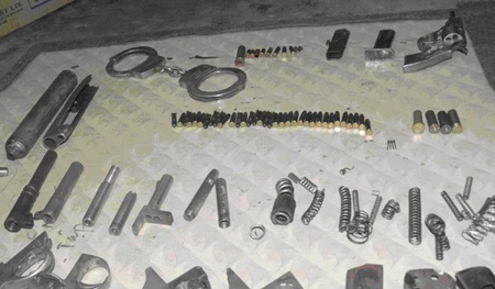 Những tang vật vụ án thu từ xưởng vũ khí của Phạm Ngọc Huy