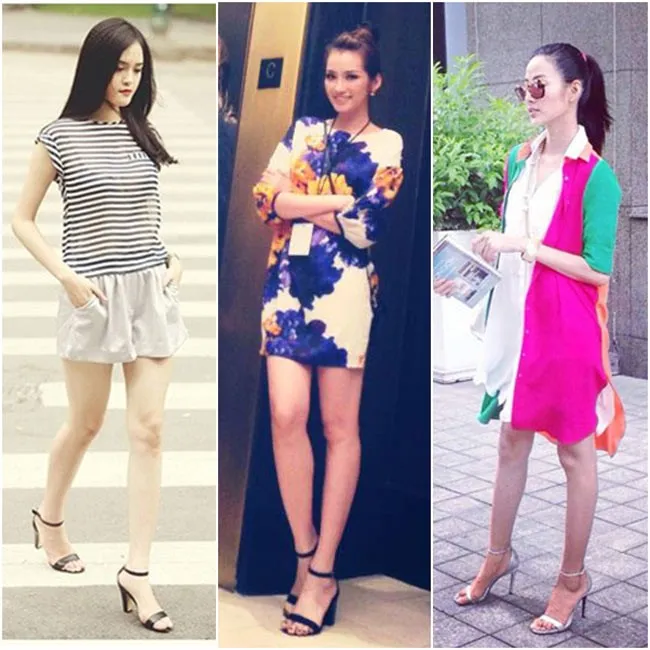 9 mốt 'kéo dài chân' của sao Việt