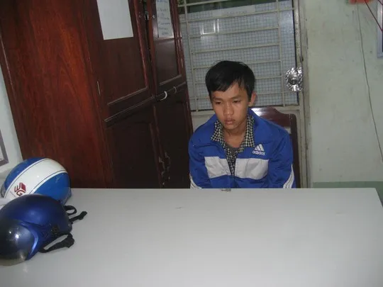 Bị truy đuổi, điên loạn chém chết người ảnh 1 Huỳnh Văn Thái, thiếu niên đã chém chết người torng lúc bị truy đuổi