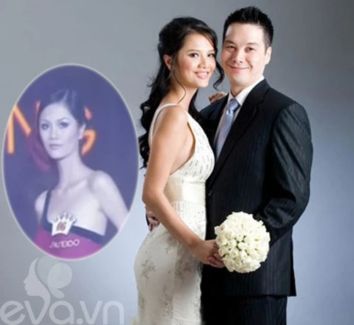 Trần Vân Anh tranh tài tại Hoa hậu Việt Nam 2004. 7 sao Việt ít người biết từng thi hoa hậu