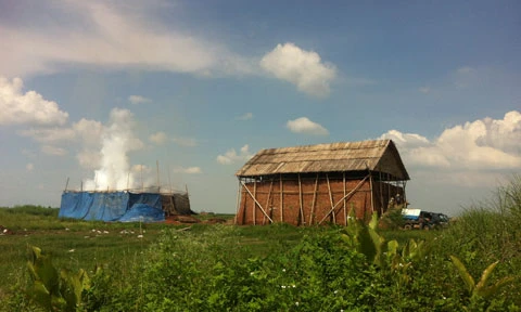 Mê Linh, Thạch Đà, lò gạch, Đan Phượng, nông dân...