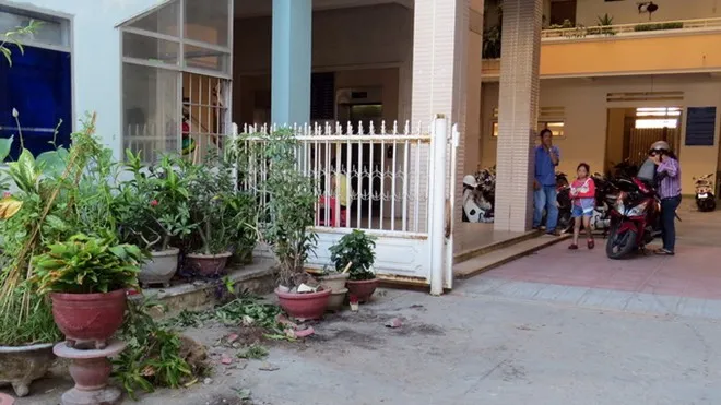 Hiện trường nơi phát hiện thi thể ông Lê Đình Nga.