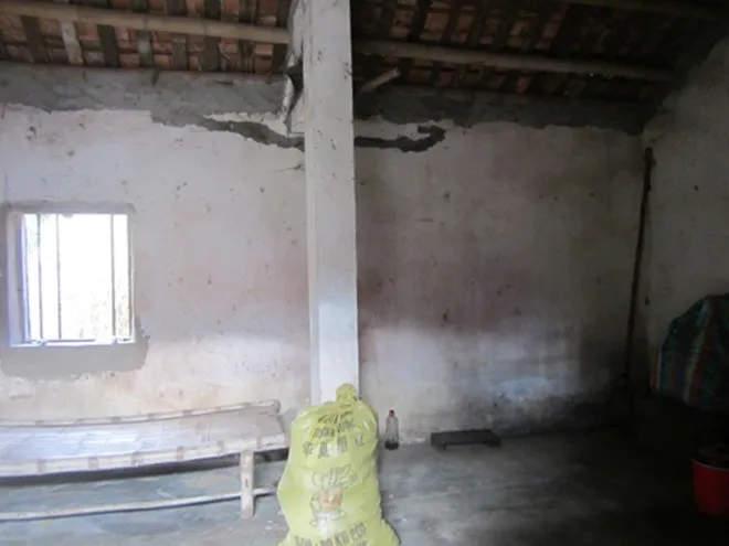 Vị trí nơi ông Hạnh thắt cổ tự tử. Vị trí nơi ông Hạnh thắt cổ tự tử.