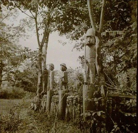 Tượng nhà mồ hình lính Pháp