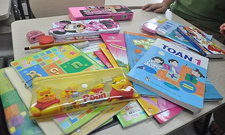 ba lô, học sinh, tiểu học, Marie Curie, bất ngờ