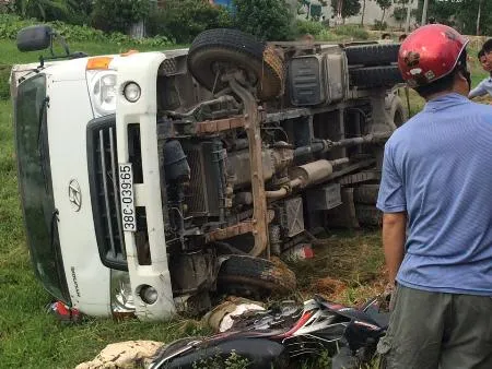 Hiện trường vụ tai nạn