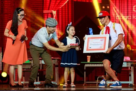 Giải Bé được bình chọn nhiều nhất thuộc về nàng hoa khôi nhí