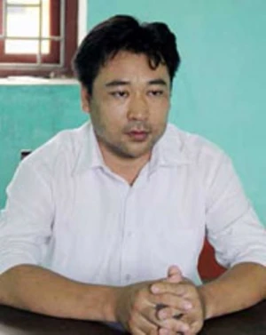 Đối tượng Tăng bị tạm giữ tại cơ quan điều tra. (Ảnh: Báo CAND)