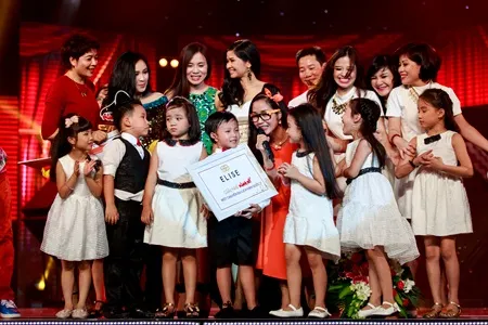 Cô bé 8 tuổi đạt quán quân Đồ Rê Mí mùa 8 ảnh 6 Cậu bé 5 tuổi đến từ Bình Phước trở thành Á quân Đồ Rê Mí 2014.