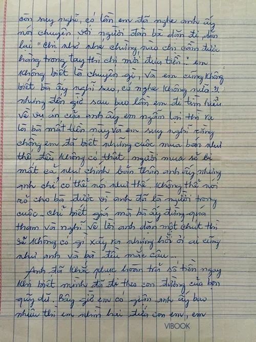 Vụ lừa mua, bán thiên thạch giả: Cay mắt khi đọc thư vợ bị cáo ảnh 2 Vụ lừa mua, bán thiên thạch giả: Cay mắt khi đọc thư vợ bị cáo ảnh 2