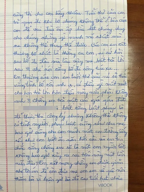 Vụ lừa mua, bán thiên thạch giả: Cay mắt khi đọc thư vợ bị cáo ảnh 3 Vụ lừa mua, bán thiên thạch giả: Cay mắt khi đọc thư vợ bị cáo ảnh 3