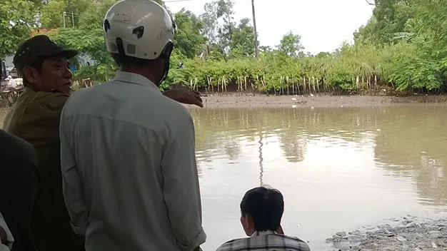 Khu vực ông Dũng nhảy xuống kênh xáng Bạc Liêu- Cà Mau có ý định tự tử