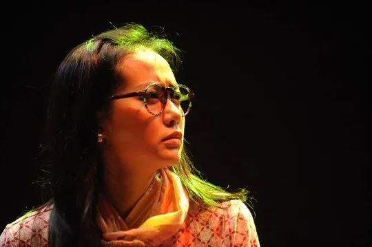 Hồng Ánh trong vai Bích Hồng (vở Cảm ơn mình đã yêu em), vai diễn đoạt giải Mai Vàng năm 2006