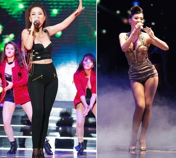 Những sao nữ mặc ngắn và hở nhất làng Vpop