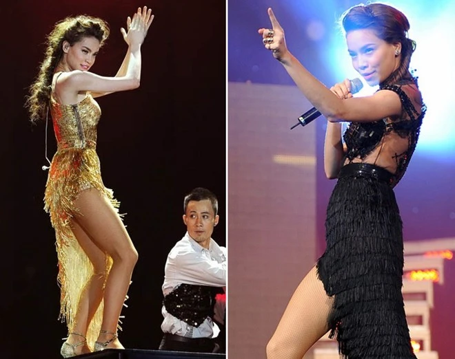 Những sao nữ mặc ngắn và hở nhất làng Vpop