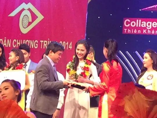 Thí sinh Mỹ Linh đoạt Én vàng 2014