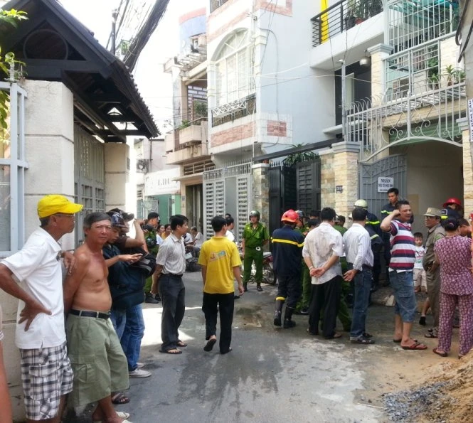 Hẻm 270 Phan Đình Phùng nơi xảy ra vụ việc - Ảnh : Đại Việt