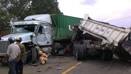 Hiện trường vụ tai nạn