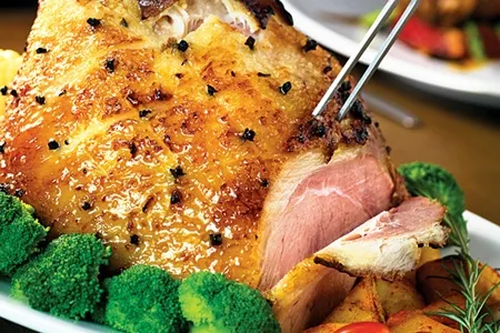 Đùi lợn muối là món ăn truyền thống của người Na Uy