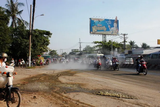 Hiện trường vụ việc - Ảnh: Hải Hiếu