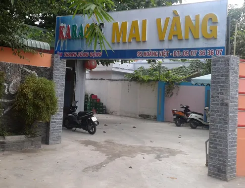 Quán Karaoke Mai Vàng, nơi phát hiện hai nữ tiếp viên múa thoát y phục vụ khách. Ảnh:Hồ Nam. 18-12-Anh-1-Thoat-y-1960-1419759225.jpg