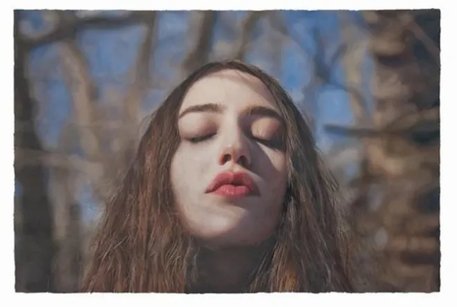 Tranh thiếu nữ đẹp và thật như ảnh chụp ảnh 11