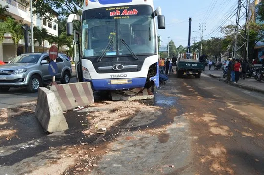 Hiện trường vụ tai nạn