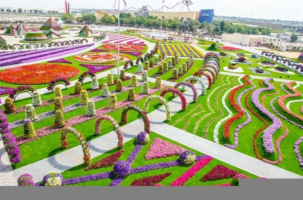 Vườn hoa lớn và đẹp nhất thế giới cũng thuộc về