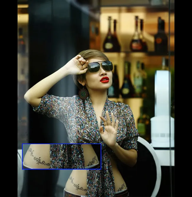 Nữ nghệ sĩ Việt với hình xăm độc, nhạy cảm ảnh 25