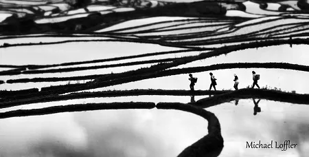 Trong những nước mà Michael Loffer đi qua, anh đã chọn ghé thăm Sa Pa của Việt Nam.